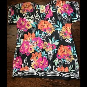 JOHNNY WAS silk blouse